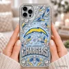 Los Angeles Chargers NFL Football Team Bling Rhinestone Phone Case