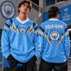 Manchester City Football Club Personalized Long Sleeve Jersey