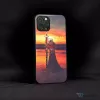 Trafalgar Law One Piece Anime Sunset Design Phone Case for iPhone