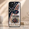 Houston Texans Personalized Football Team Fan Phone Case