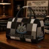 Newcastle United Football Club Quilted Duffel Bag Custom Name