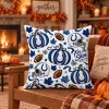 Indianapolis Colts Halloween Pumpkins Football Helmets Throw Pillow