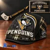 Pittsburgh Penguins NHL Personalized Golf Flat Cap