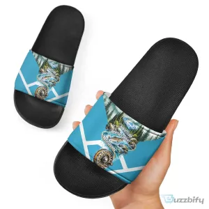 Trout Fly Fishing Perfect Loop Over The Current Slide Sandals