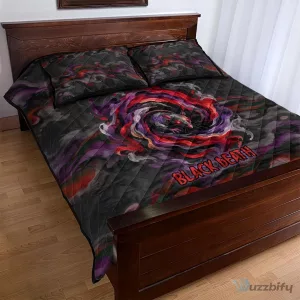 Black Death Plague Doctor Rat Horror Gothic Fantasy Quilt Bedding Set
