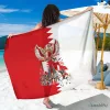 Bahrain National Day Flag Emblem Horse Knight Beach Towel