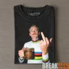 Brandon McNulty Smoking Middle Finger Cycling Champion Funny T-Shirt