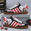 AC/DC Angus Young Guitarist Lightning Bolts Adidas Samba OG Shoes