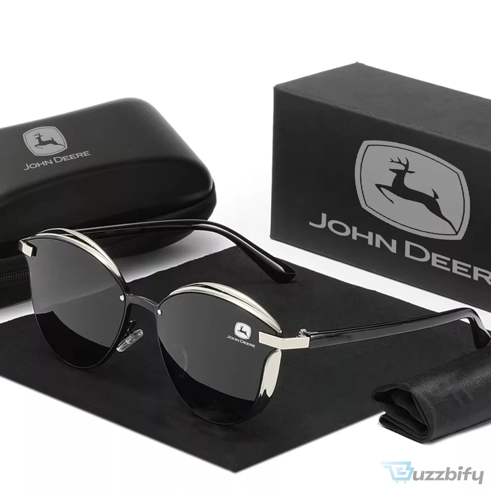 John Deere Cat Eye Polarized Women's Sunglasses