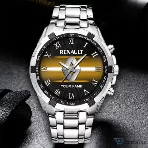 Elegant Fashion Design Stainless Steel Watch with Custom Name by Renault