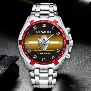 Elegant Fashion Design Stainless Steel Watch with Custom Name by Renault