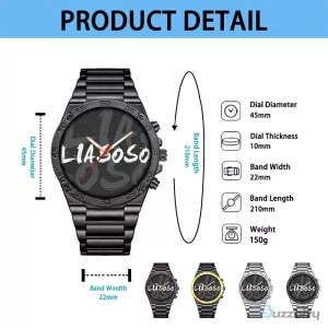 Elegant Fashion Design Stainless Steel Watch with Custom Name by Renault