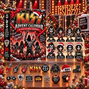 KISS Band Rock and Roll Christmas Holiday Advent Calendar Blind Box Set
