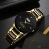 Cadillac Logo Custom Name Black and Gold Quartz Watch for Men