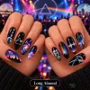 Pink Floyd Dark Side of the Moon Album Art Press-On Nails