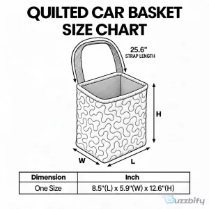 Jesus The Way The Truth The Life John 14:6 Christian Quilted Car Storage Basket