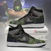 Mortal Kombat Reptile Character Design High Top Sneakers