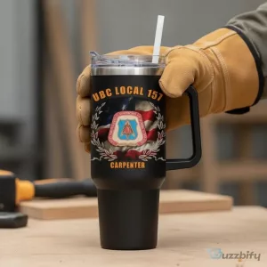 Union Labor United Brotherhood of Carpenters and Joiners of America Tumbler