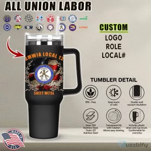 Union Labor United Brotherhood of Carpenters and Joiners of America Tumbler