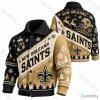 New Orleans Saints Christmas Holiday Ugly Sweater Cardigan