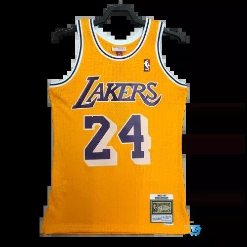 Los Angeles Lakers Kobe Bryant 2007-08 Hardwood Classics Basketball Jersey
