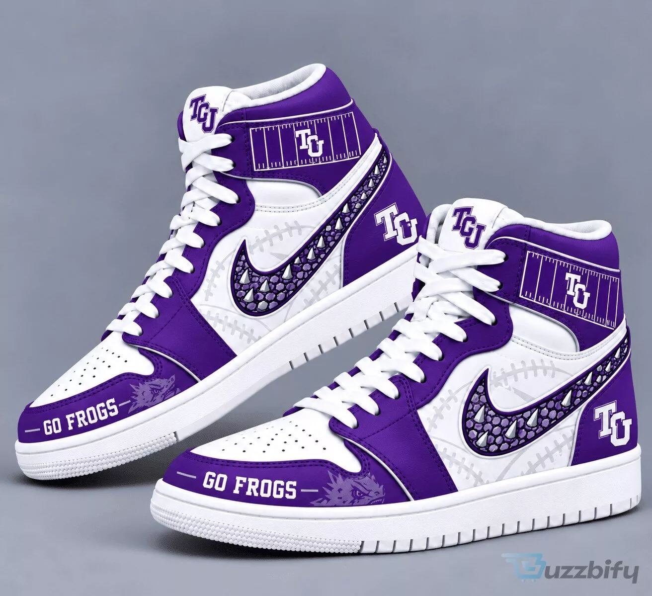 TCU Horned Frogs Team Spirit High Top Sneakers