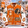Tennessee Volunteers Football Team Mascot Dog Varsity Jacket
