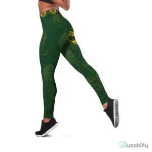 South Africa Rugby Springboks Protea Pattern Women's Leggings