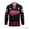 University of Alabama Crimson Tide Personalized Black Lace Hockey Jersey