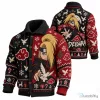 Akatsuki Christmas Cardigan Sweater featuring Deidara from Naruto - Ugly Holiday Style
