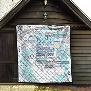 Buffering Since 1999 Y2K Retro Internet Aesthetic Quilt Blanket