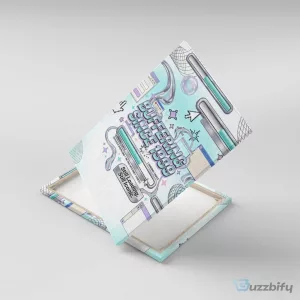 Buffering Since 1999 Y2K Retro Tech Vaporwave Wall Art Canvas