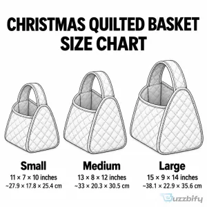 Santa Claus Christmas Delivery Quilted Basket Holiday Home Decor