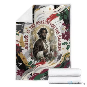 Jesus Is The Reason For The Season Christian Religious Christmas Blanket