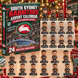 South Sydney Rabbitohs Rugby League 24 Days of Surprises Advent Calendar