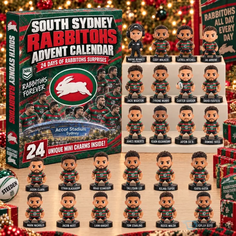 South Sydney Rabbitohs Rugby League 24 Days of Surprises Advent Calendar