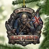 Iron Maiden Eddie The Trooper Up The Irons Christmas Tree Ornament