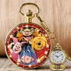 Winnie the Pooh and Friends Gold Pocket Watch