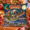 Miami Hurricanes Magical Christmas Night Flight Decorative Pillow