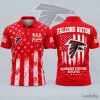 Atlanta Falcons R.E.D. Friday Remember Everyone Deployed Patriotic Polo Shirt