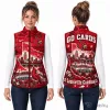 Louisville Cardinals Christmas Puffer Vest