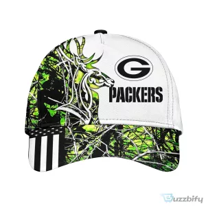 Green Bay Packers Hunting Camouflage Deer Antler Cap Hat