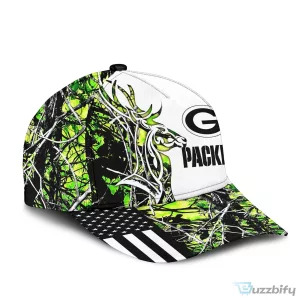 Green Bay Packers Hunting Camouflage Deer Antler Cap Hat