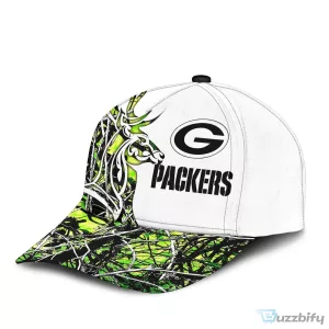 Green Bay Packers Hunting Camouflage Deer Antler Cap Hat