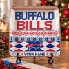 Buffalo Bills Ugly Christmas Sweater Pattern Personalized Jewelry Dish