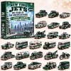 New York Jets NFL 100 Years of the American Road 24 Unique Vehicles Advent Calendar