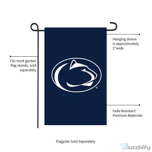 Penn State Nittany Lions College Football Team Garden Flag