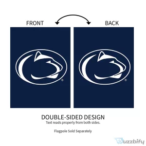 Penn State Nittany Lions College Football Team Garden Flag
