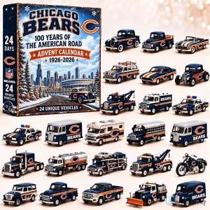 Chicago Bears NFL 100 Years of the American Road Advent Calendar