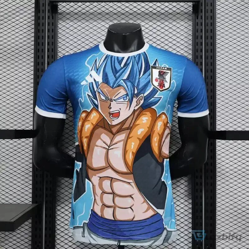 Dragon Ball Super Gogeta Blue Japan Soccer Jersey